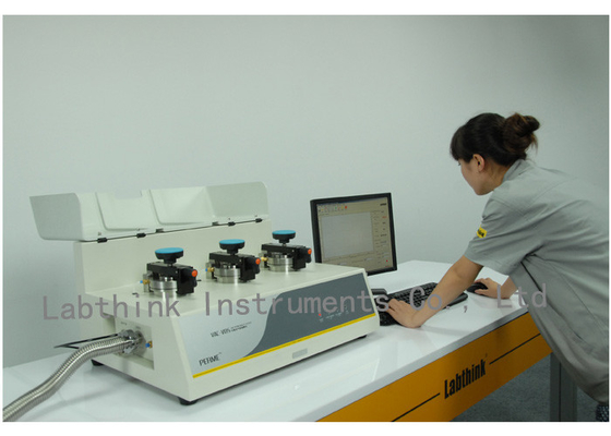 Labthink Gas Permeability Tester for Plastic Food Packaging Easy Operation With ISO 9001 / CE