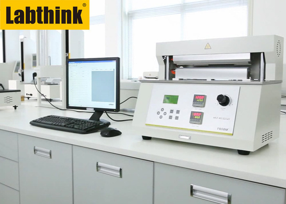 Digital Controlled Heat Seal Tester / Heat Sealing Test Machine 0.5 MPa ~ 0.7MPa